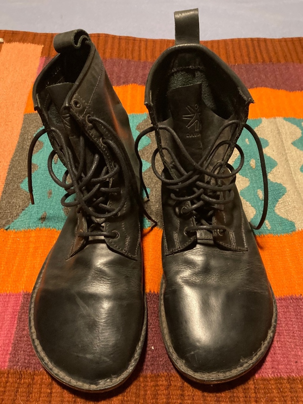 davinci boots / lace up / barefoot / new